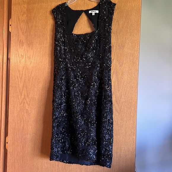 Black, sequin cocktail dress - Picture 2 of 3